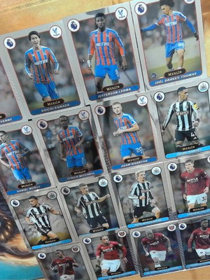 Merlin Premier League Trading Cards lot of 16 near mint