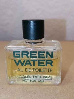 Green Water Eau de Toilette употребяван миниатюрен 5 мл от Jacques Fath