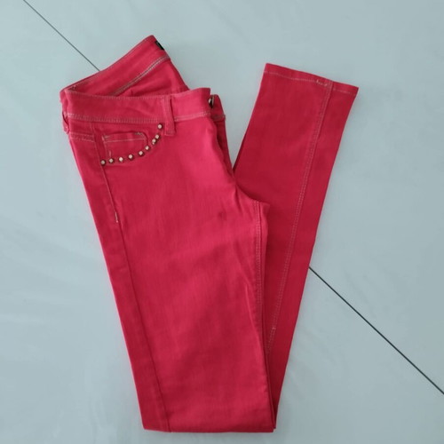 Vintage low-rise jeans Tally Weijl No.38 like new, red