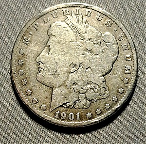 Αμερική 1 δολάριο 1901 O vg