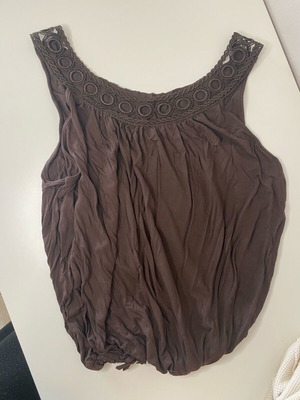 Handmade Boho Shoulder Bag Brown Made to Order