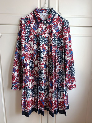 Claudie Pierlot dress like new with pleats multicolor