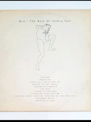 M.U. The Best Of Jethro Tull δίσκος βινυλίου μεταχειρισμένος