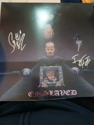 Δίσκος βινυλίου Enslaved Monumention 2LP καινούργιος, υπογεγραμμένος, metal