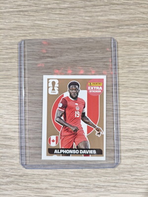 Panini World Cup 2026 Alphonso Davies bronze extra sticker