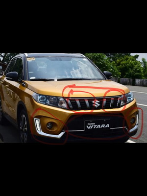 Νίκελ διακοσμητικά μάσκας Vitara 2023 σαν καινούργια