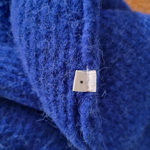 Wool sweater Gestuz like new, elegant blue model