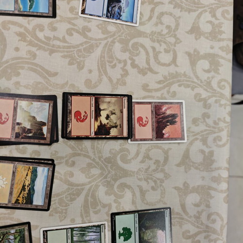 Magic The Gathering Lands cards like new