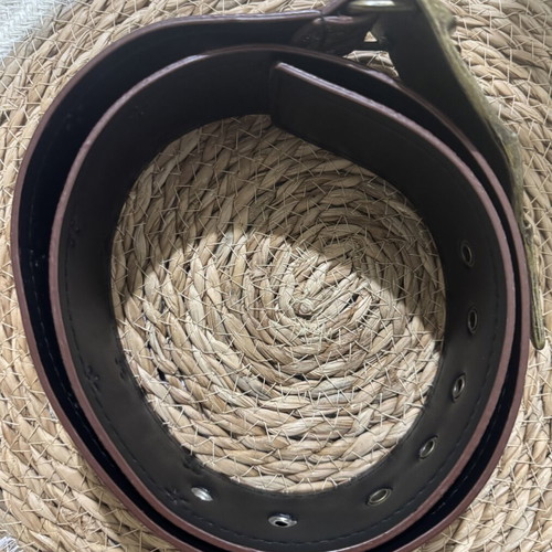Waist belt new, 1m length and 6cm width, multicolor