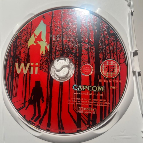 Resident Evil 4 Wii edition game