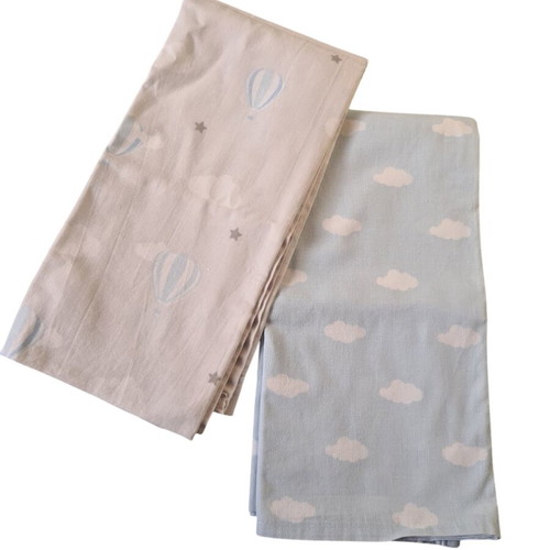 Baby swaddle sheets like new, pack of 10, Kentia cotton