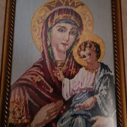 Embroidered picture new 55×44