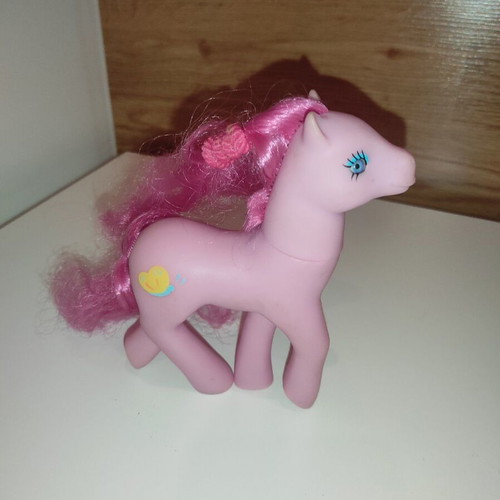 Pony figure used, 14 cm, made in China