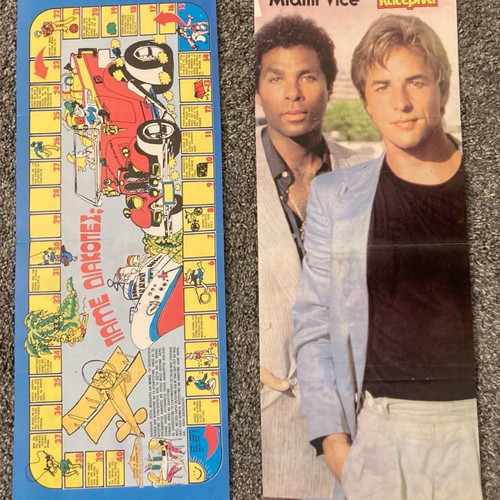 A-ha - Miami Vice Poster Insert by Katerina Magazine In good condition Price 7 Euro