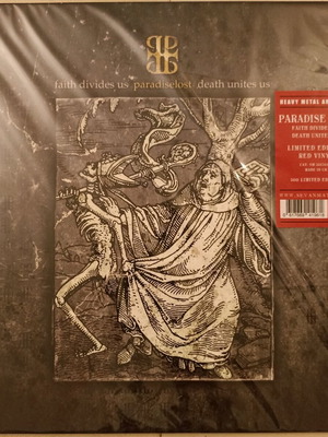 Paradise Lost Faith Divides Us Death Unite Us LP red, new