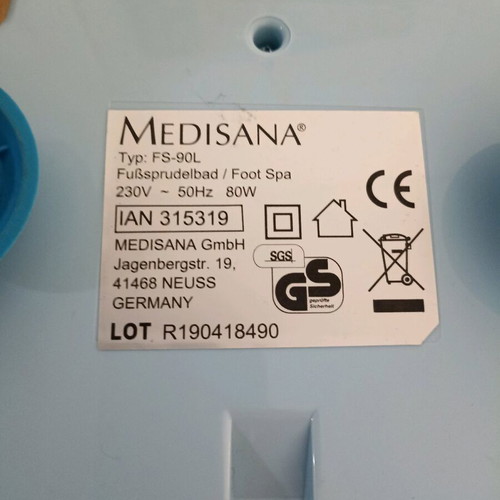 Medisana foot massage device like new