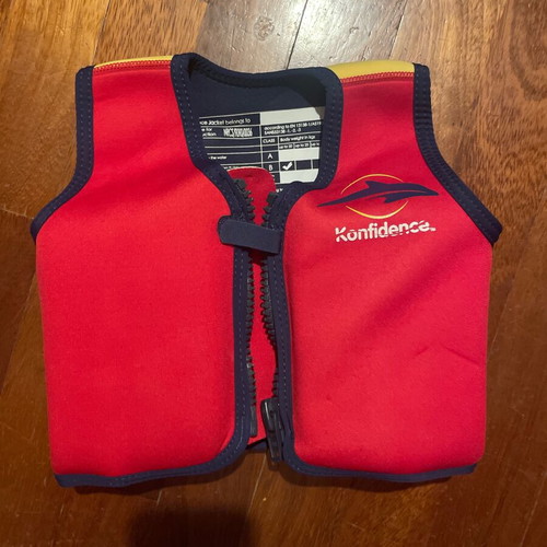 Konfidence Jacket children's life jacket used, for 18 months to 3 years