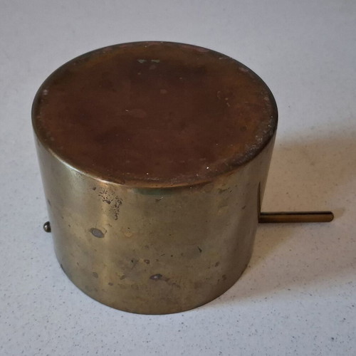 Vintage Stelton Arne Jacobsen Brass Ashtray 10cm used