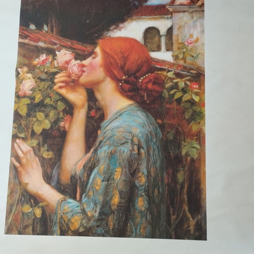 J.W. Waterhouse The Soul of the Rose canvas used, 55x70cm image