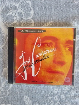 José Carreras Zarzuelas The Passion of Spain CD like new, classic