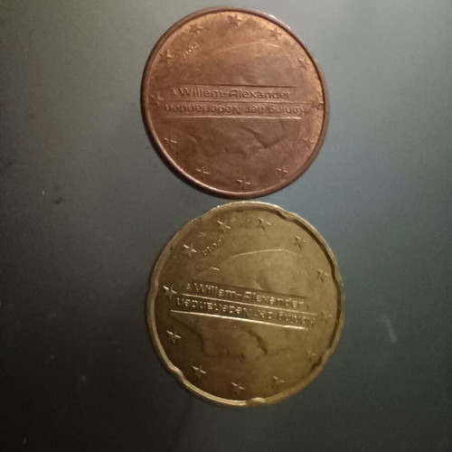 Netherlands 20.5 cent normal coin