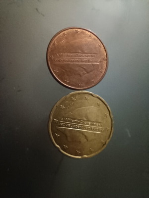 Netherlands 20.5 cent normal coin