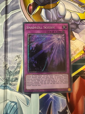 Shaddoll Schism Secret Rare κάρτα Yu-Gi-Oh! καινούργια, συλλεκτική
