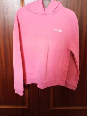 Children's sweatshirt like new, pink, for ages 7-8