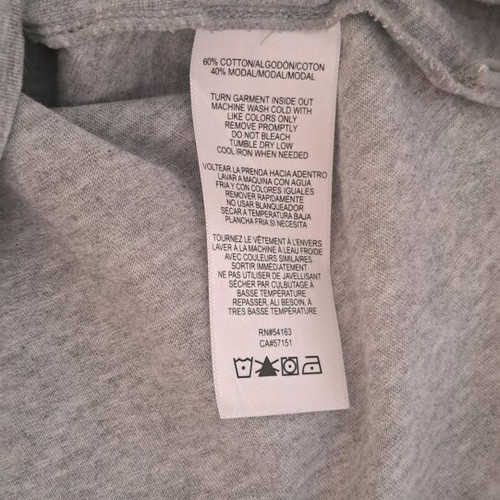 Calvin Klein T-shirt like new, gray, size M-L