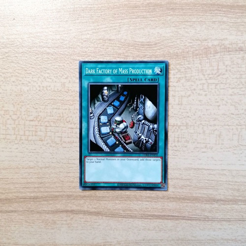 Yu-Gi-Oh! Dark Factory of Mass Production Spell Card Near Mint
