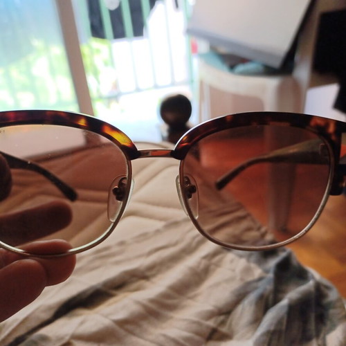 Bvlgari BV8189 504/13 Women's Sunglasses Havana Gold like new
