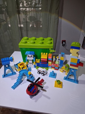 Lego Duplo set of 120 pieces like new