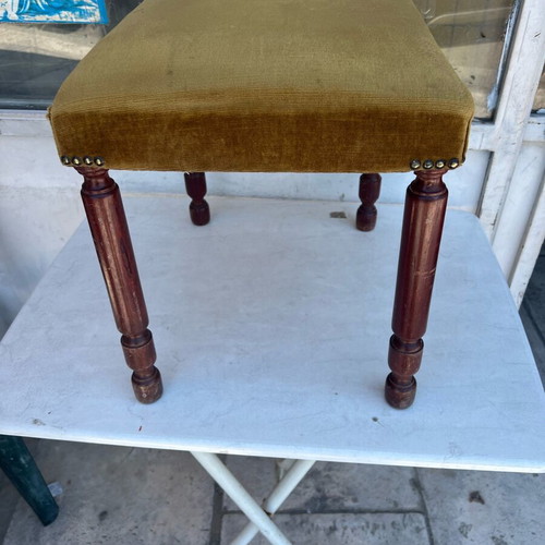 Vintage stool chair used with wear