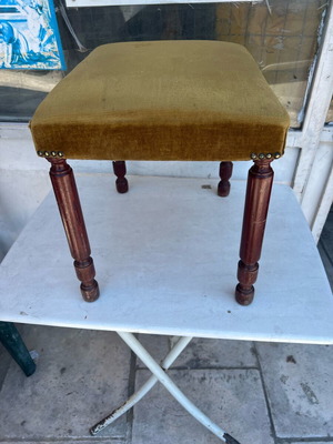 Vintage stool chair used with wear