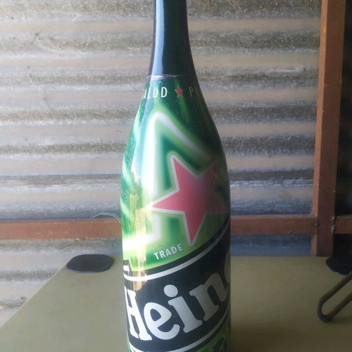 Heineken collectible bottle 3lt sealed, vintage