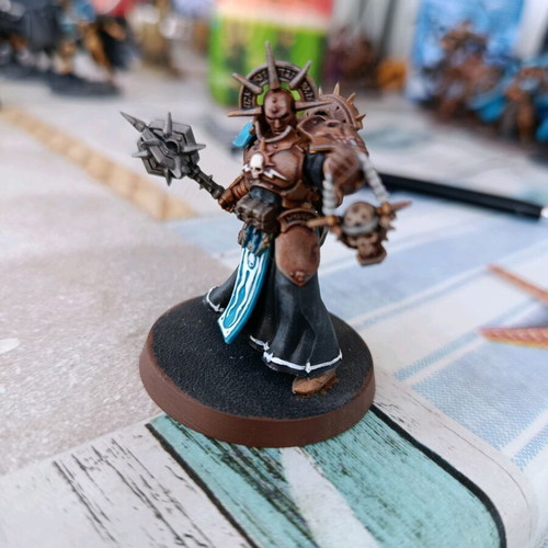 Stormcast Eternals Warhammer Age of Sigmar miniatures partially painted, used