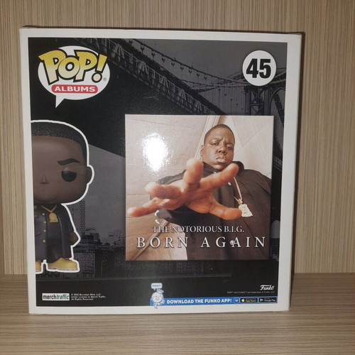 Funko Pop Notorious B.I.G. Born Again album cover new