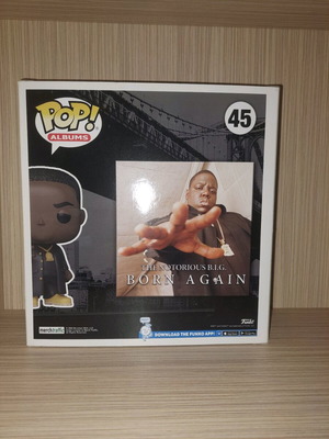Funko Pop Notorious B.I.G. Born Again album cover new