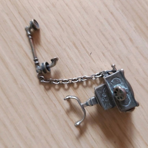 Decorative miniature telephone like new