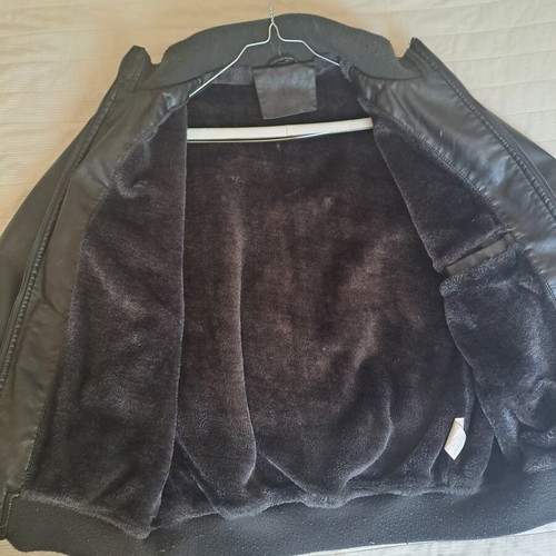 Leather jacket Vintage Industries XXL like new, dark brown