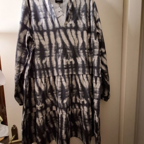 Cotton dress 2XL new, very soft and comfortable, A-line