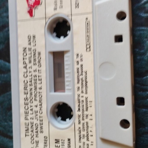 Eric Clapton Time Pieces The Best Of cassette used, rock