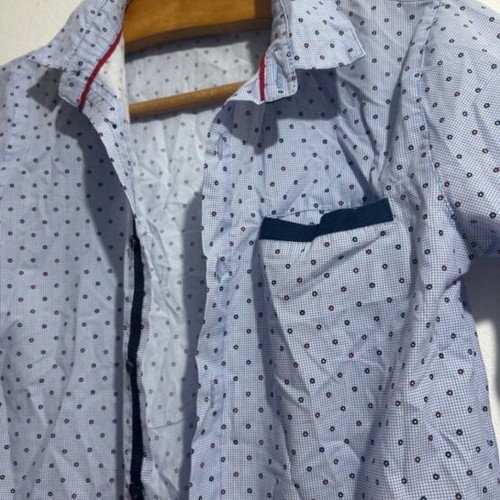 Matoufrance shirt 140 cm like new, black and blue