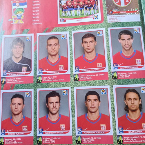Άλμπουμ Panini World Cup 2010 μεταχειρισμένο, South Africa