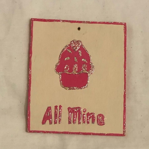 Handmade wall hanging like new