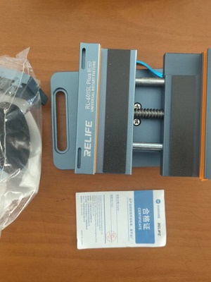Relife RL-601SL Plus like new 3-in-1 rotating fixture for smartphone repair