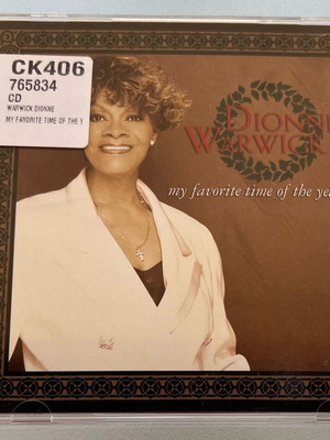 Dionne Warwick My favorite time of the year CD μεταχειρισμένο