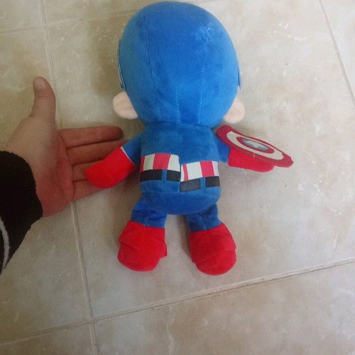 Captain America plush bear like new