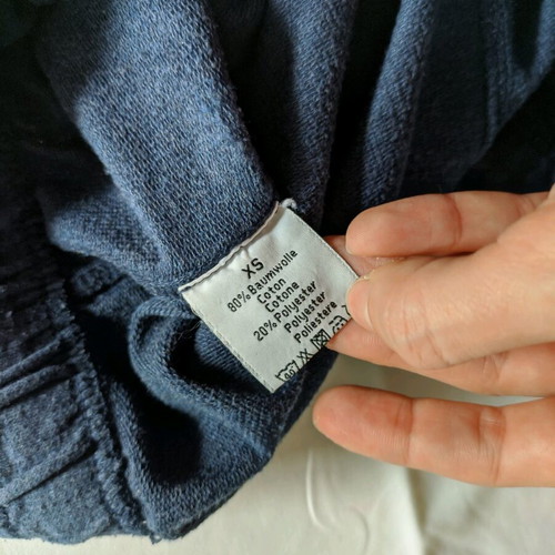 Blue long sportswear tracksuit used