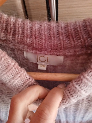 Pullover like new, multicolor, size S-M